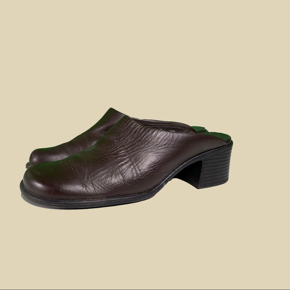 Chocolate Brown Clogs - Picture 3 of 6